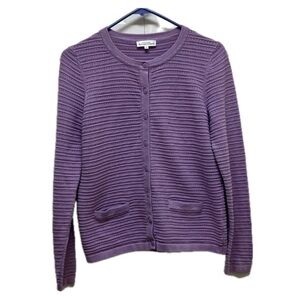 Northern Reflections Twee cardigan sweater lavender purple Size S